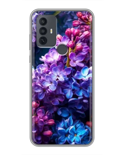 Чехол для TCL 30E с картинкой «Сиреневый цвет»