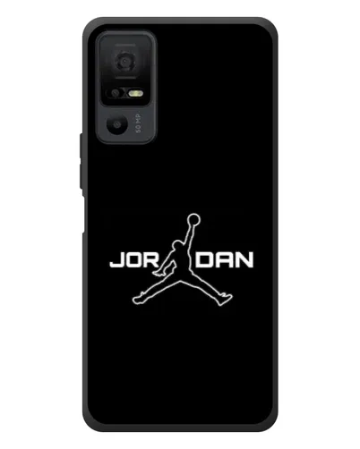 Чехол для TCL 40 NxtPaper 5G с картинкой «Nike Pink Swirl»