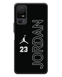 Чехол для TCL 40 NxtPaper 5G с картинкой «Jordan Vertical»