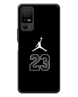 Чехол для TCL 40 NxtPaper 5G с картинкой «Jordan Flight 23»