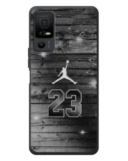 Чехол для TCL 40 NxtPaper 5G с картинкой «Jordan Carbon 23»