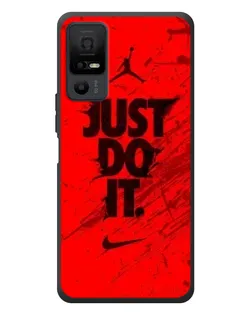 Чехол для TCL 40 NxtPaper 5G с картинкой «Nike Just Do It»