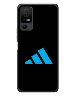 Чехол для TCL 40 NxtPaper 5G с картинкой «Adidas Cyan Logo»
