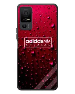 Чехол для TCL 40 NxtPaper 5G с картинкой «Adidas Gold Marble»