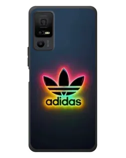 Чехол для TCL 40 NxtPaper 5G с картинкой «Неоновый Adidas»