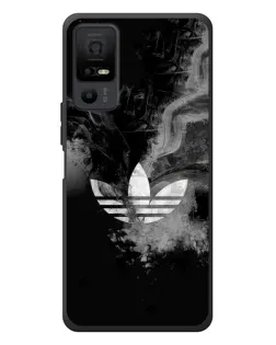 Чехол для TCL 40 NxtPaper 5G с картинкой «Абстрактный дым Adidas»