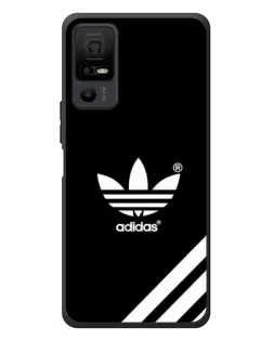 Чехол для TCL 40 NxtPaper 5G с картинкой «Adidas с диагональными полосами»