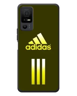 Чехол для TCL 40 NxtPaper 5G с картинкой «Оливковый градиент Adidas»