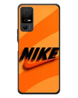 Чехол для TCL 40 NxtPaper 5G с картинкой «Оранжевый драйв Nike»
