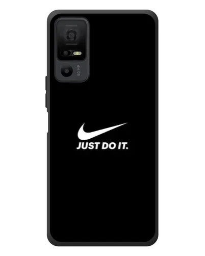 Чехол для TCL 40 NxtPaper 5G с картинкой «Минимализм от Nike»