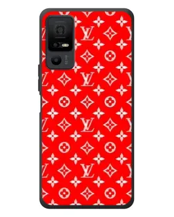 Чехол для TCL 40 NxtPaper 5G с картинкой «Яркий паттерн LV»