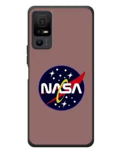 Чехол для TCL 40 NxtPaper 5G с картинкой «NASA — ретро космос»