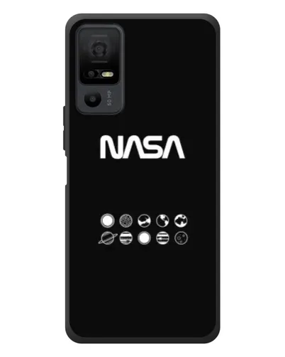 Чехол для TCL 40 NxtPaper 5G с картинкой «NASA — технический принт»