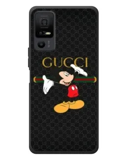 Чехол для TCL 40 NxtPaper 5G с картинкой «Микки Маус Gucci»