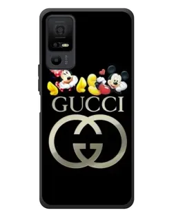 Чехол для TCL 40 NxtPaper 5G с картинкой «Gucci — герои Disney»