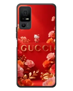 Чехол для TCL 40 NxtPaper 5G с картинкой «Gucci — золотой сад»
