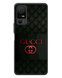 Чехол для TCL 40 NxtPaper 5G с картинкой «Gucci — стеганый черный»