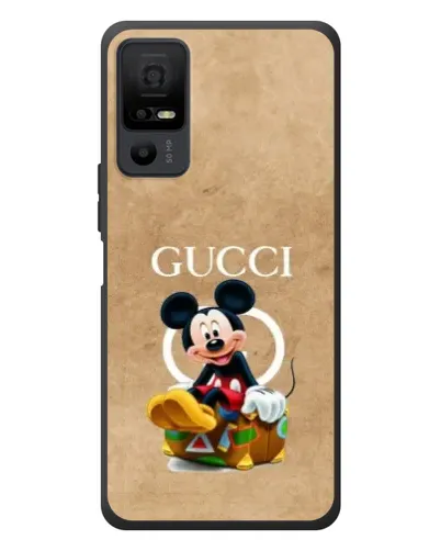 Чехол для TCL 40 NxtPaper 5G с картинкой «Микки Маус Gucci — крафт» Чехол для TCL 40 NxtPaper 5G с картинкой «Микки Маус Gucci — крафт»