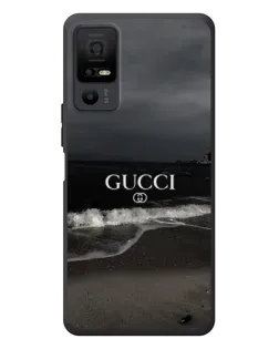 Чехол для TCL 40 NxtPaper 5G с картинкой «Gucci — морской прибой»