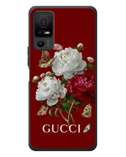 Чехол для TCL 40 NxtPaper 5G с картинкой «Gucci —  сад»