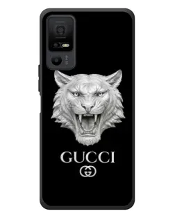 Чохол для TCL 40 NxtPaper 5G з картинкою «Gucci — срібний лев»