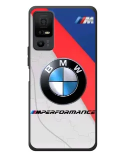 Чехол для TCL 40 NxtPaper 5G с картинкой «BMW Performance стиль»