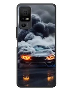 Чехол для TCL 40 NxtPaper 5G с картинкой «BMW в дыму» Чехол для TCL 40 NxtPaper 5G с картинкой «BMW в дыму»