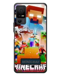 Чехол для TCL 40 NxtPaper 5G с картинкой «Minecraft герои игры» Чехол для TCL 40 NxtPaper 5G с картинкой «Minecraft герои игры»