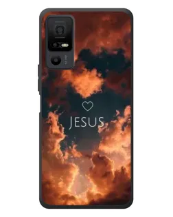 Чехол для TCL 40 NxtPaper 5G с картинкой «Сияние Имени Jesus»