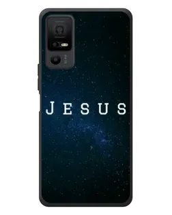 Чехол для TCL 40 NxtPaper 5G с картинкой «Звездное небо Jesus»