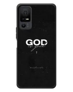 Чехол для TCL 40 NxtPaper 5G с картинкой «GOD — Бог над всем»