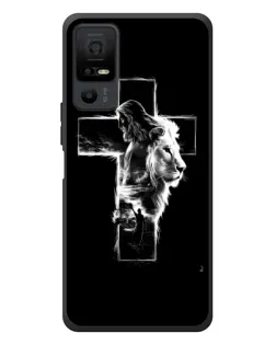 Чохол для TCL 40 NxtPaper 5G з картинкою «Сяючий хрест Jesus»