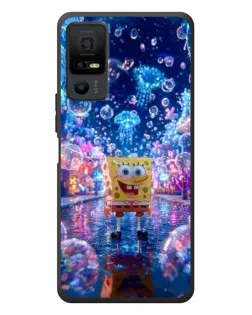 Чехол для TCL 40 NxtPaper 5G с картинкой «Неоновый океан»