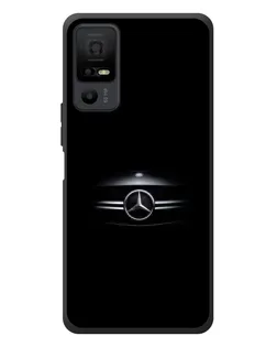 Чехол для TCL 40 NxtPaper 5G с картинкой «Mercedes — абстрактные линии»