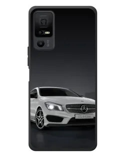 Чехол для TCL 40 NxtPaper 5G с картинкой «Mercedes AMG GT Silver»