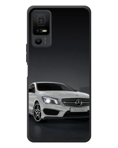 Чехол для TCL 40 NxtPaper 5G с картинкой «Mercedes AMG GT Silver»