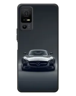 Чехол для TCL 40 NxtPaper 5G с картинкой «Mercedes на черном»