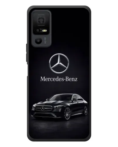 Чехол для TCL 40 NxtPaper 5G с картинкой «Mercedes — решетка радиатора»