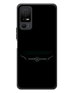 Чехол для TCL 40 NxtPaper 5G с картинкой «Mercedes Stealth Look»