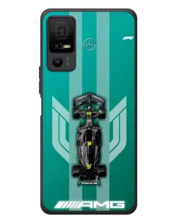 Чехол для TCL 40 NxtPaper 5G с картинкой «Mercedes AMG Petronas»
