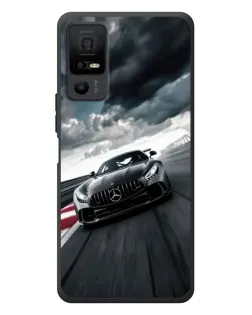 Чехол для TCL 40 NxtPaper 5G с картинкой «Гоночный Mercedes AMG»