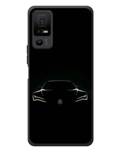 Чехол для TCL 40 NxtPaper 5G с картинкой «Mercedes — силуэт авто» Чехол для TCL 40 NxtPaper 5G с картинкой «Mercedes — силуэт авто»