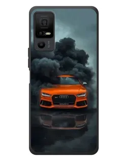 Чехол для TCL 40 NxtPaper 5G с картинкой «Audi в облаках дыма» Чехол для TCL 40 NxtPaper 5G с картинкой «Audi в облаках дыма»