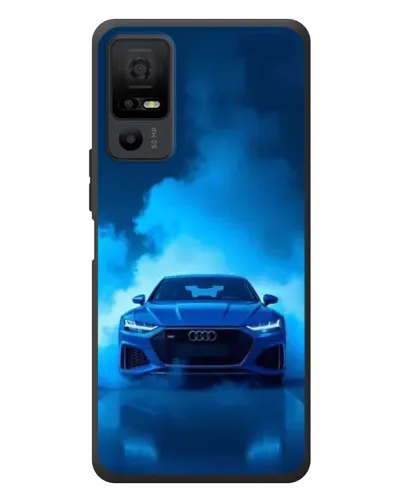 Чехол для TCL 40 NxtPaper 5G с картинкой «Audi — голубая энергия»