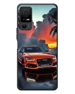 Чехол для TCL 40 NxtPaper 5G с картинкой «Audi — закат» Чехол для TCL 40 NxtPaper 5G с картинкой «Audi — закат»