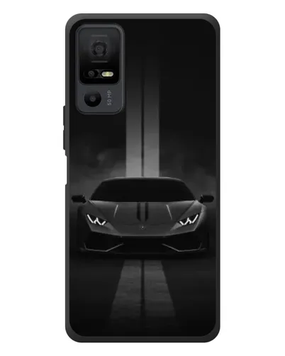 Чехол для TCL 40 NxtPaper 5G с картинкой «Lamborghini симметрия дорог»