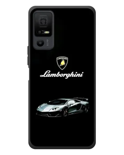 Чехол для TCL 40 NxtPaper 5G с картинкой «Логотип Lamborghini классика»