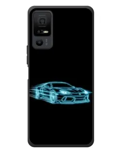 Чехол для TCL 40 NxtPaper 5G с картинкой «Неоновый контур Lamborghini» Чехол для TCL 40 NxtPaper 5G с картинкой «Неоновый контур Lamborghini»