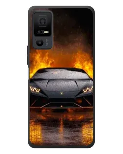 Чехол для TCL 40 NxtPaper 5G с картинкой «Lamborghini в огне» Чехол для TCL 40 NxtPaper 5G с картинкой «Lamborghini в огне»