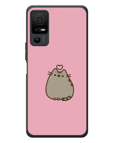 Чехол для TCL 40 NxtPaper 5G с картинкой «Pusheen сердце» Чехол для TCL 40 NxtPaper 5G с картинкой «Pusheen сердце»